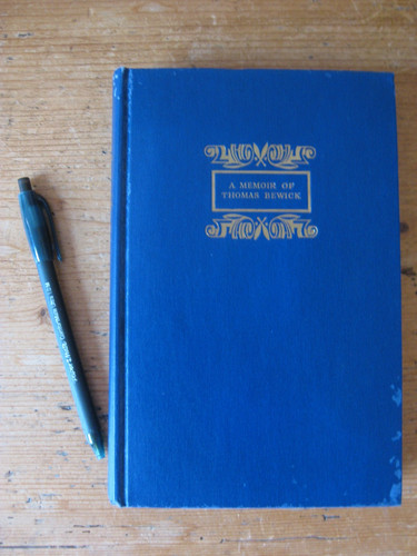 Thomas bewick memoir - thomas, a