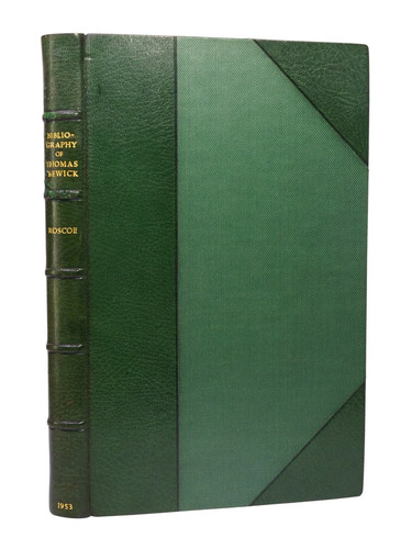 Thomas bewick bibliography - thomas, a