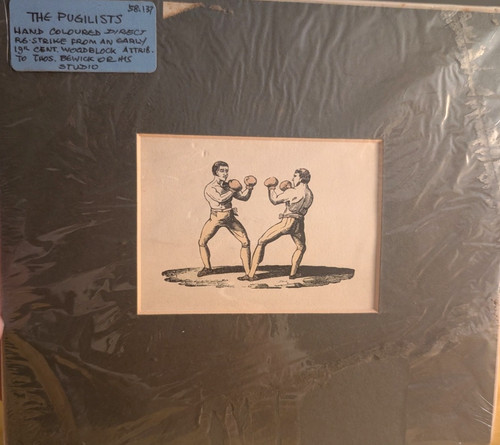 Antique pugilists boxing - antique,